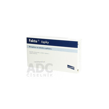 FAKTU čapíky 100mg/2,5mg 10ks