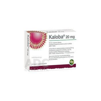 Kaloba 20 mg filmom obalené tablety 21ks