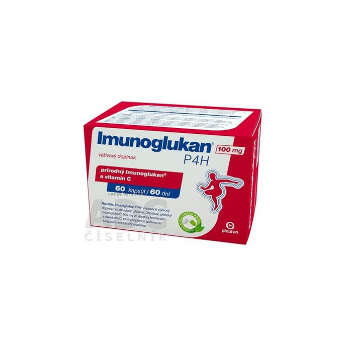 Imunoglukan P4H 100 mg 60 kapsúl