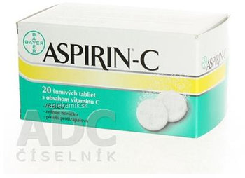 ASPIRIN-C 20 šumivých tabliet