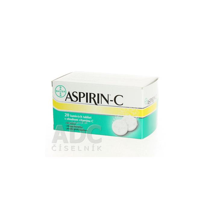 ASPIRIN-C 20 šumivých tabliet