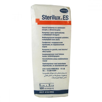 STERILUX ES kompres nesterilný, 5cmx5cm, 100ks