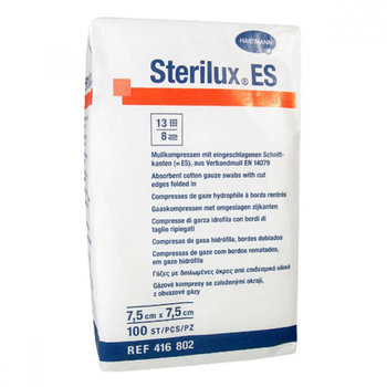STERILUX ES kompres nesterilný, 7,5cmx7,5cm, 100ks