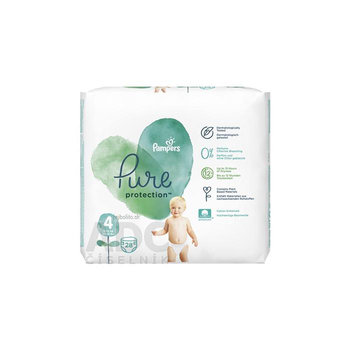 PAMPERS PURE protection VP 4 Maxi, 9-14 kg, 28 kusov