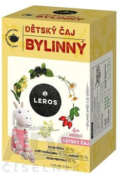 LEROS DETSKÝ ČAJ BYLINNÝ (od 4+ mesiacov)