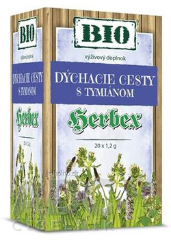 HERBEX BIO DÝCHACIE CESTY s tymiánom