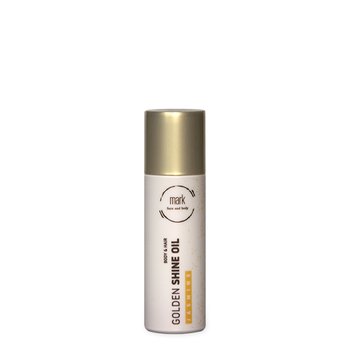 Prírodný telový olej MARK Golden Shine - so zlatými trblietkami, 80ml