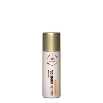 Prírodný telový olej MARK Golden Shine - so zlatými trblietkami, 80ml