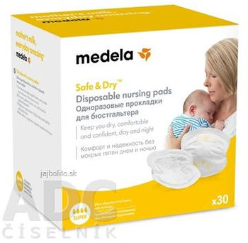 MEDELA Vložky do podprsenky, jednorazové, 30ks