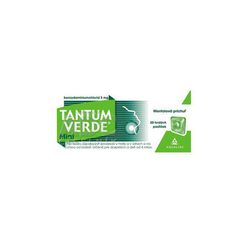 TANTUM VERDE Mint 3mg 20 ks