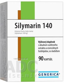 GENERICA Silymarin 140 90 kapsúl