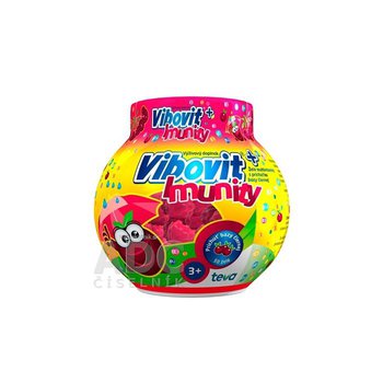 VIBOVIT + IMUNITY želé s príchuťou bazy čiernej 50 ks