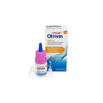 Otrivin 0,05 % 0,5 mg kvapky 10 ml