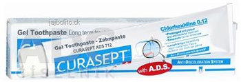 CURASEPT ADS 712 0,12%, zubná pasta, 75 ml