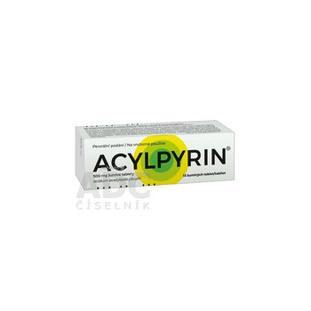 ACYLPYRIN 500 mg šumivé tablety 15ks