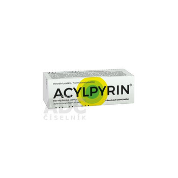 ACYLPYRIN 500 mg šumivé tablety