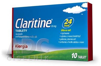 CLARITINE 10 mg 10 tabliet