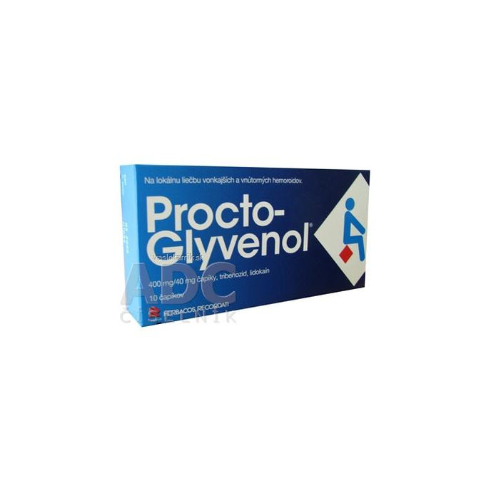 Procto-Glyvenol 10 čípkov