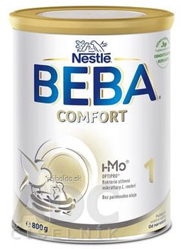 BEBA COMFORT 1 HM-O, počiatočná mliečna výživa (od narodenia), 800 g