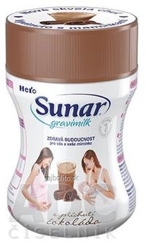 Sunar Gravimilk s príchuťou čokoláda NOVÝ, 300g