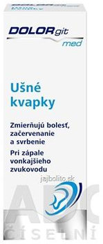 DOLORgit med Ušné kvapky