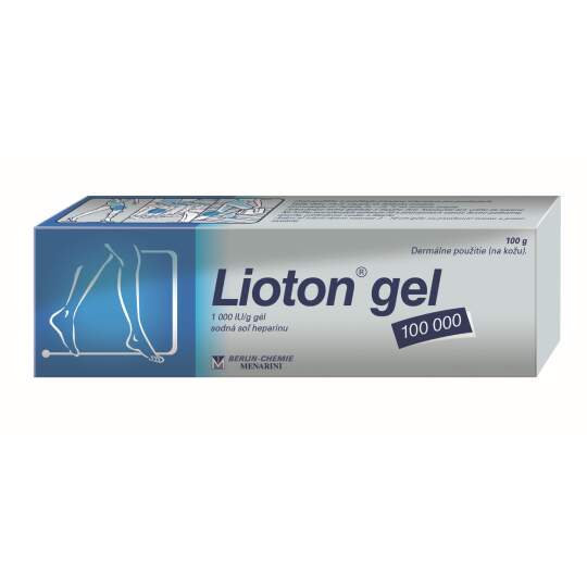 Lioton gel 100 000, 100 g