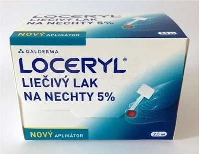 Loceryl liečivý lak na nechty 2,5 ml