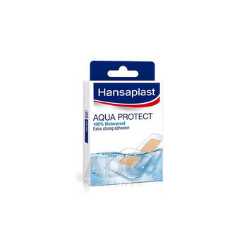 Hansaplast AQUA PROTECT, náplasť, stripy, 20 ks