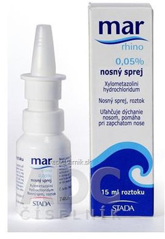 MAR rhino 0,05% nosový sprej 15ml