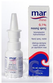 MAR rhino 0,1% nosový sprej 15ml