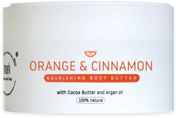 Prírodné telové maslo MARK body butter ORANGE & CINNAMON