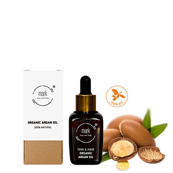 Organický pleťový olej MARK organic Argan oil, 30ml