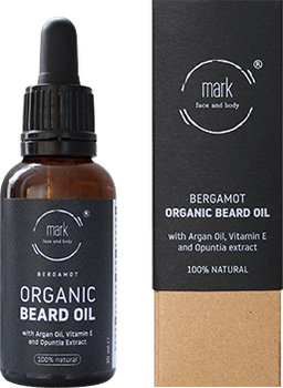 Organický olej na bradu a fúzy MARK beard oil, 30ml