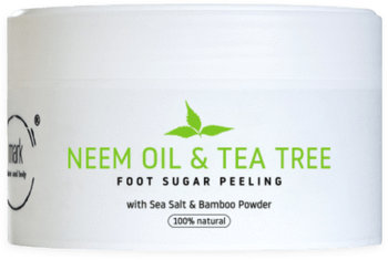 Prírodný cukrový peeling na chodidlá MARK Neem & Tea tree, 200ml