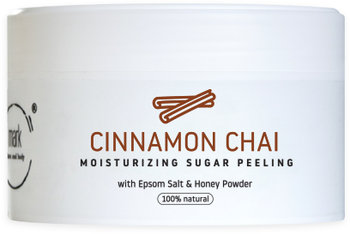 Prírodný cukrový peeling MARK Cinnamon Chai, 200ml