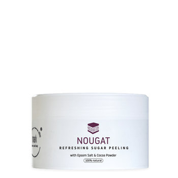 Prírodný cukrový peeling MARK Nougat, 200ml