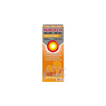 NUROFEN pre deti Pomaranč 200ml