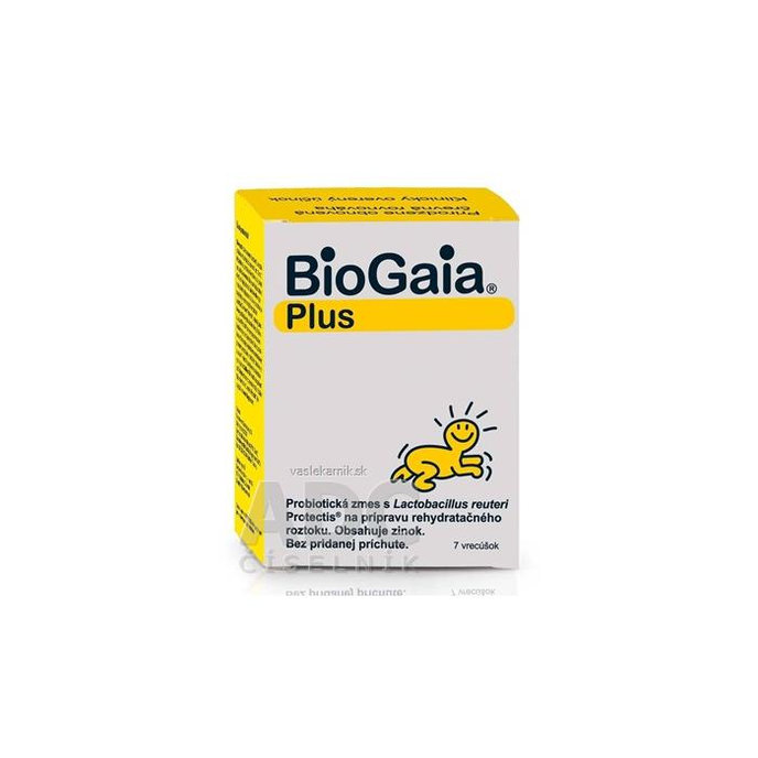 BioGaia ProTectis Plus prášok na perorálny rehydratačný roztok 7 ks