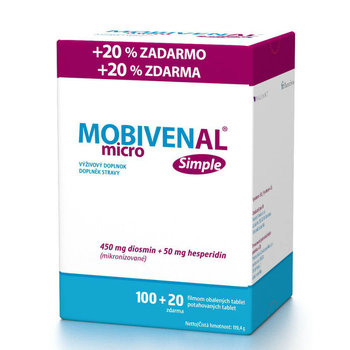 MOBIVENAL micro Simple 100+20 tabliet