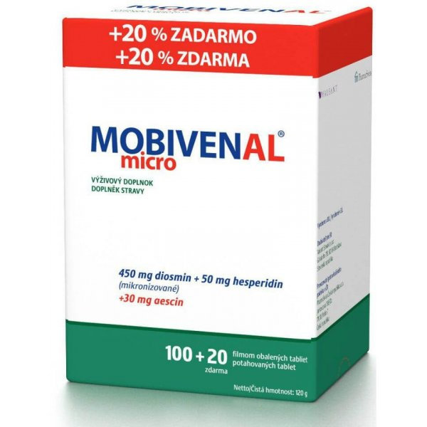 MOBIVENAL micro 100+20 tabliet