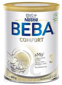 BEBA COMFORT 3 HM-O, mliečna výživa pre batoľatá (od ukonč. 12 mesiacov), 800 g