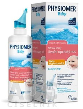 PHYSIOMER Baby hypertonický nosový sprej 60 ml
