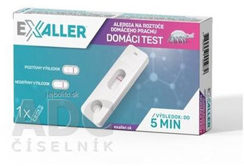 ExAller DOMÁCI TEST ALERGIE NA PRACHOVÉ ROZTOČE
