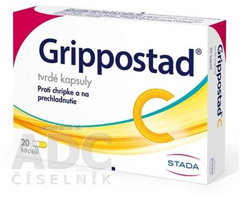 Grippostad C 200 mg 20 ks