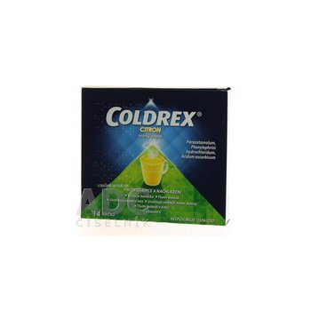 COLDREX Horúci nápoj Citrón 14 ks