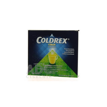 COLDREX Horúci nápoj Citrón 14 ks
