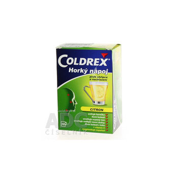 COLDREX Horúci nápoj citrón 10 vreciek