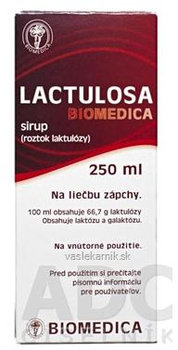 LACTULOSA BIOMEDICA sirup 50% 250ml