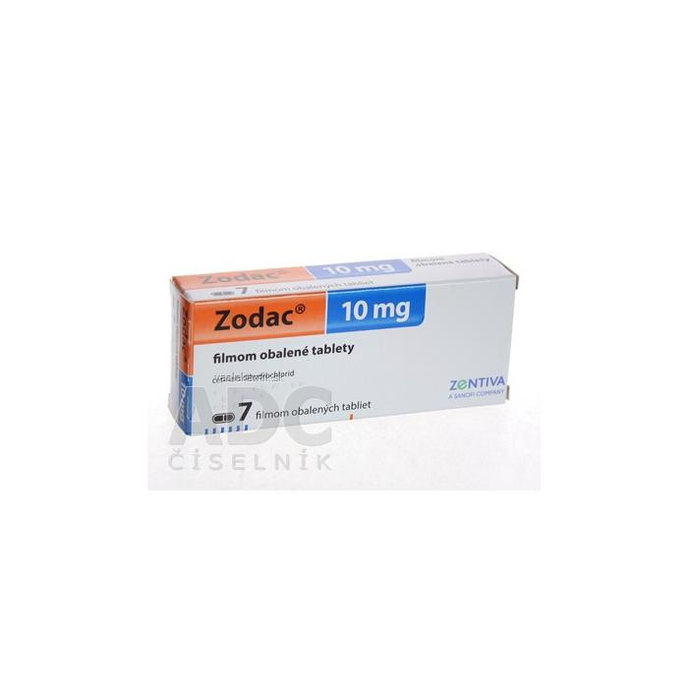 Zodac 10mg 7 tabliet