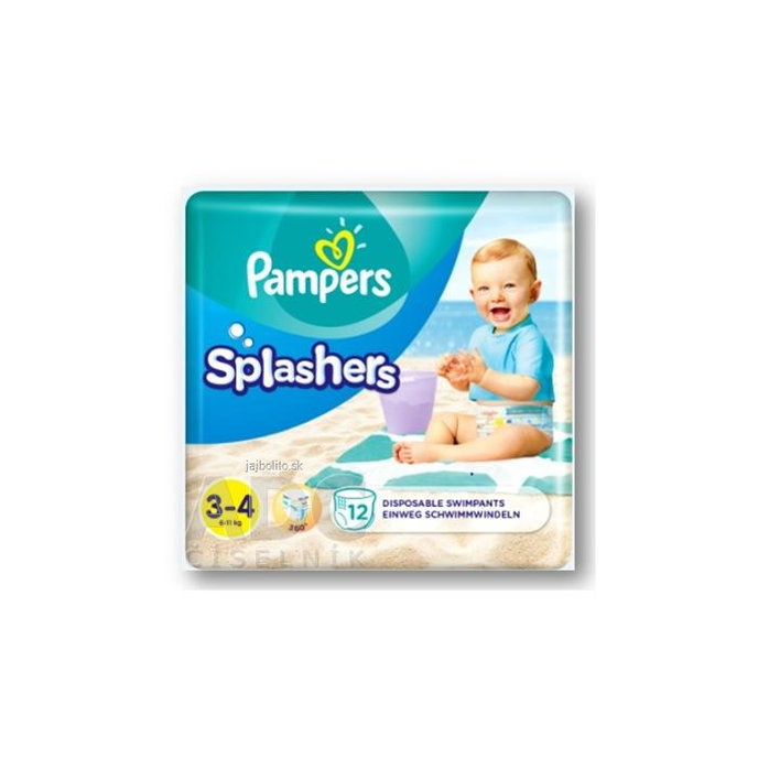 PAMPERS SPLASH MIDI 3-4, 6 - 11 kg, 12 ks